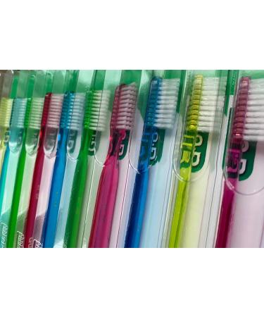 GUM 411 Classic Full size brushes Soft Toothbrush With Rubber Tip - 12 count - Buy Online on GoSupps.com