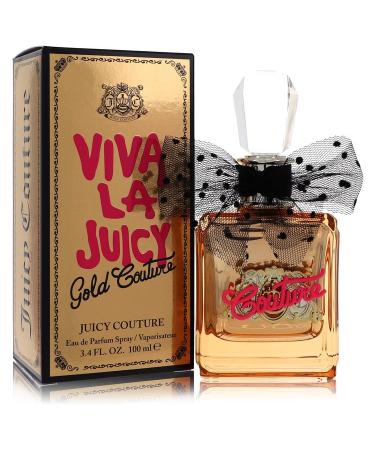 Viva La Juicy Gold Couture by Juicy Couture Eau De Parfum Spray 3.4 oz for Women