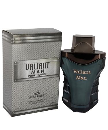 Valiant Man by Jean Rish Eau De Toilette Spray 3.4 oz for Men