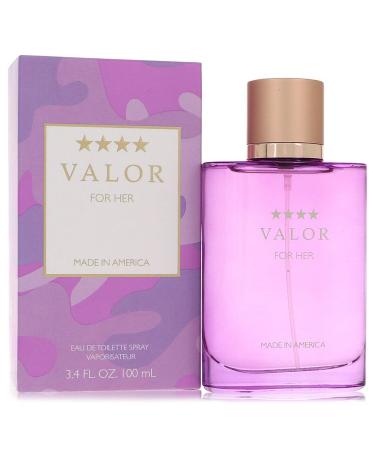 Valor by Dana Eau De Toilette Spray 3.4 oz for Women