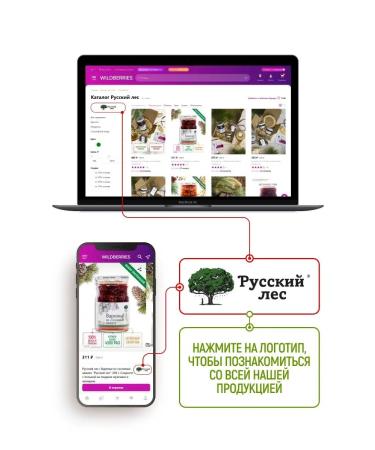 Russian Forest Forest walnut in rosehip syrup 220 g - Buy Online on GoSupps.com