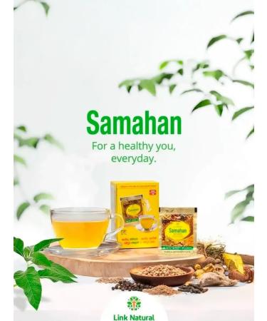 SAMAHAN Link Samakhan tea from a cold for immunity Sri Lanka 8 - Buy Online on GoSupps.com