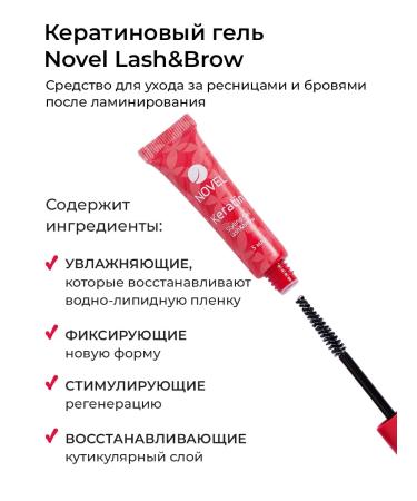 NOVEL Set for master Keratin Gel 5x 5 ml - Buy Online on GoSupps.com