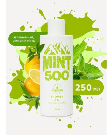 Mint500 Shower gel refreshing with menthol 250m