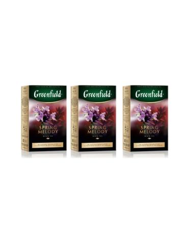 Tea Black Greenfield Spring Melody 100 grams 3 pieces