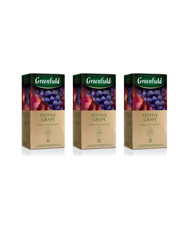 Tea drink Greenfield Festive Graph 25 bags 3 pieces