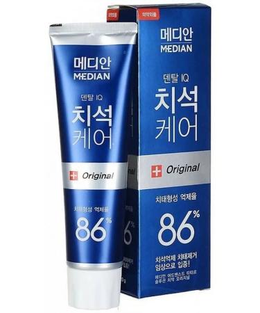 median Toothpaste from plaque placket refreshing mint Korea - Buy Online on GoSupps.com