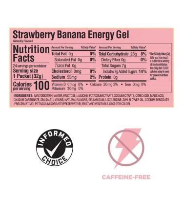 GU Energy Labs Energy gel GU Original 3 pcs. Banan strawberries - Buy Online on GoSupps.com