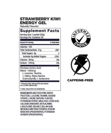 GU Energy Labs Energy gel GU ROCTANE 3 pcs. Strawberry kiwi - Buy Online on GoSupps.com