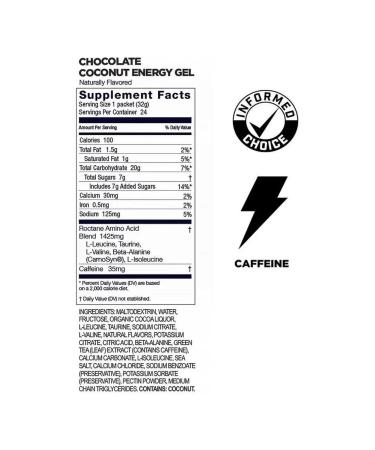 GU Energy Labs Energy gel GU ROCTANE 3 pcs. Chocolate Kosos - Buy Online on GoSupps.com