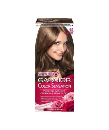 Garnier Hair dye tone 6.0 dark corncid color sensation - Buy Online on GoSupps.com