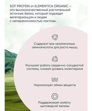 ELEMENTICA ORGANIC Vegetable soy protein pina Kolada 900 g - Buy Online on GoSupps.com