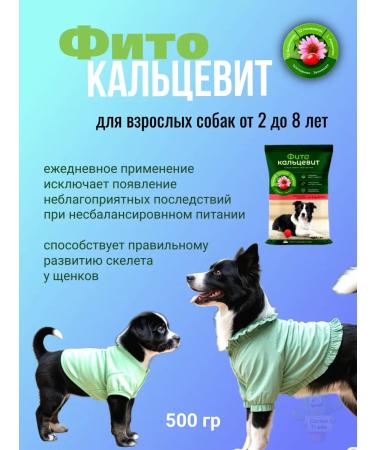 Phytocalcevit vitamin-mineral supplement for adult dogs 500g - Buy Online on GoSupps.com