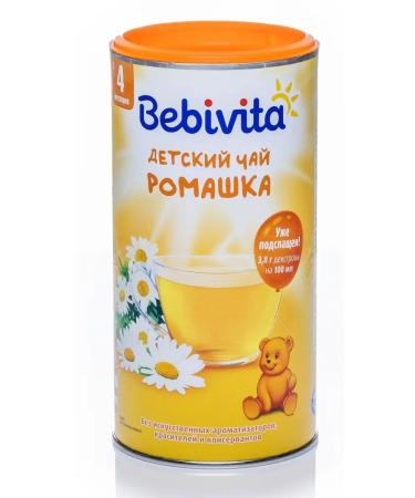Bebivita Children's tea chamomile 2x200g - Buy Online on GoSupps.com