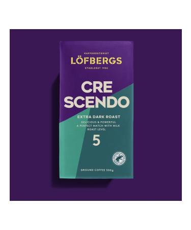 LOFBERGS Ground Coffee CressCendo Hela 500g - Buy Online on GoSupps.com