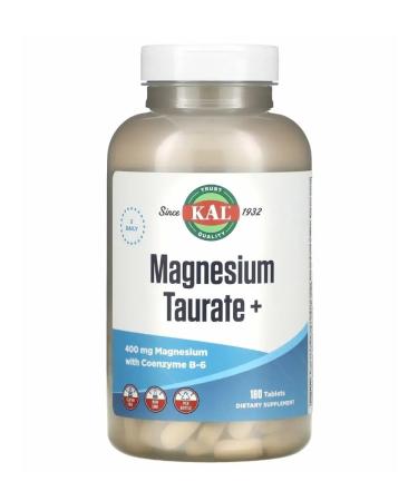 KAL Taurat magnesium plus 400 mg 180 tablets