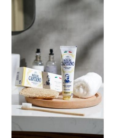 Pasta Del Capitano Toothpaste 1905 Sicilian lemon 75 ml - Buy Online on GoSupps.com