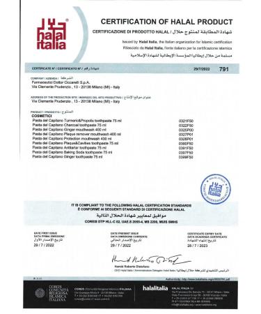 Pasta Del Capitano Toothpaste for delicate bleaching 75 ml - Buy Online on GoSupps.com