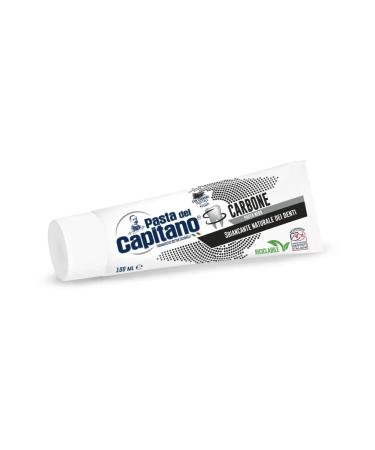 Pasta Del Capitano Toothpaste whitening with wood coal 100 ml - Buy Online on GoSupps.com