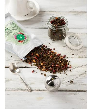 Meadow swallow Ivan tea with lingonberries and apple 75 g - Buy Online on GoSupps.com