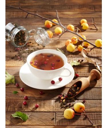 Meadow swallow Ivan tea with lingonberries and apple 75 g - Buy Online on GoSupps.com