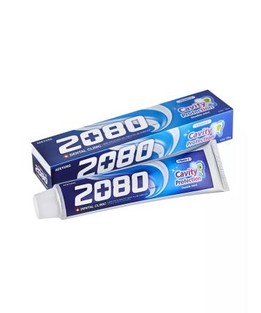 Dental Clinic 2080 Set 2pcs of mint paste - Buy Online on GoSupps.com