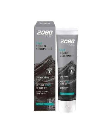 Dental Clinic 2080 Toothpaste coal and mint 120 ml*2pcs