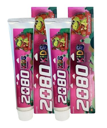 Dental Clinic 2080 Toothpaste strawberries 2pcs of 80 ml - Buy Online on GoSupps.com
