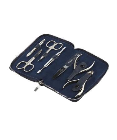 Dewal Manicure set of 7 items 904blue