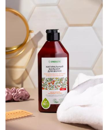 SYNERGETIC Hair balm maximum power recovery 400ml - Buy Online on GoSupps.com