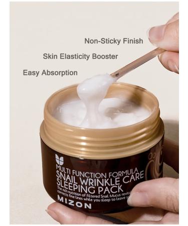 MIZON Night mask with snail extract 80 ml - Buy Online on GoSupps.com