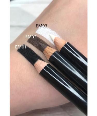 MAKE UP SECRET White Pencil for the eyes waterproof soft milk EM93 - Buy Online on GoSupps.com