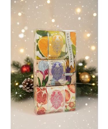 LA FLORENTINA Soap toilet hard perfumed set 3x200 grams