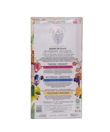 LA FLORENTINA Soap toilet hard perfumed set 3x200 grams - Buy Online on GoSupps.com