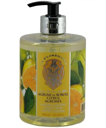 LA FLORENTINA Liquid soap citrus 500 ml - Buy Online on GoSupps.com