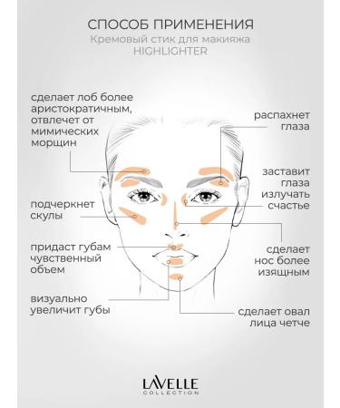 LavelleCollection Highlighter for the face is creamy 01 golden beige - Buy Online on GoSupps.com