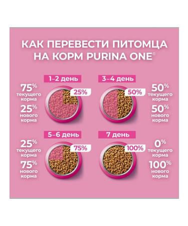 PURINA ONE Feed for kittens dry chicken Zlaki 0.75 kg - Buy Online on GoSupps.com