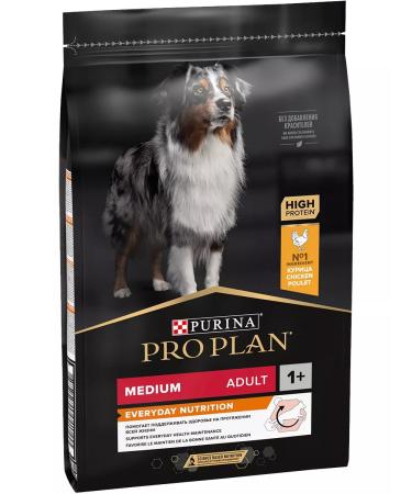 PRO PLAN Dog food dry Medium for medium breeds chicken 7 kg - Buy Online on GoSupps.com
