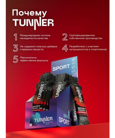 TUNNER Isotonic electrolyte liquid without sugar with vitamins 20 pcs - Buy Online on GoSupps.com