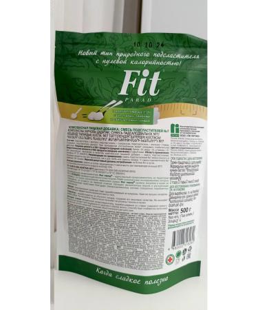 Sugar -substitute Fit Parade 7 Eritritol 500g - Buy Online on GoSupps.com