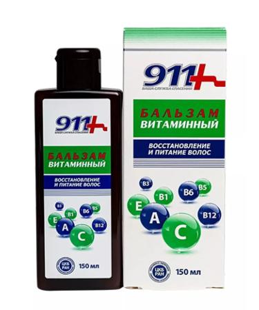 911 + Your emergency service Vitamin balm for hair nutrition - Buy Online on GoSupps.com