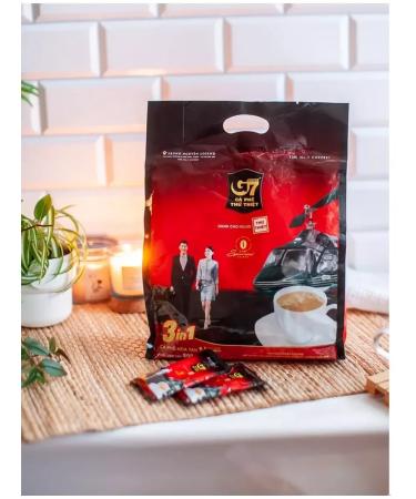 Vietnamese soluble coffee 3 in 1 in bags - Buy Online on GoSupps.com