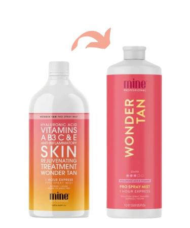 MineTan Lotion for instant tanning Wonder Tan Pro Spray Mist - Buy Online on GoSupps.com