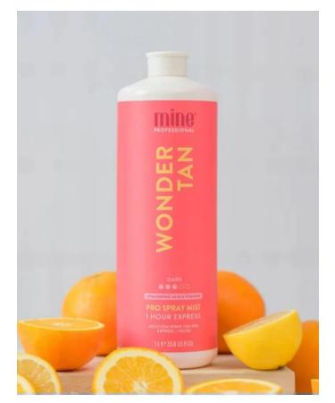 MineTan Lotion for instant tanning Wonder Tan Pro Spray Mist - Buy Online on GoSupps.com