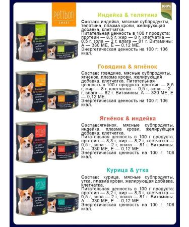 Petibon Dog feed is moist 240 g 12 pcs lamb+turkey - Buy Online on GoSupps.com