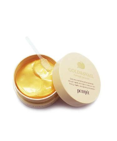 Petitfee Korean hydrogel patches with golden snail - Buy Online on GoSupps.com
