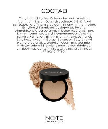 NOTE cosmetique Compact powder Luminous Silk with the effect of radiance 199 10 grams - Buy Online on GoSupps.com