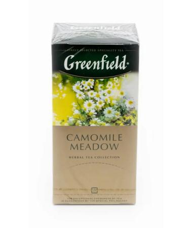 Greenfield Tea in Camomile Meadow bags of herbal (set of 4 pcs) - Buy Online on GoSupps.com