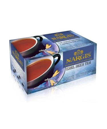 NARGIS Black tea in bags with bergamot 25 pcs*2 g Earl Grey