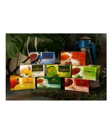 NARGIS Black tea in bags with bergamot 25 pcs*2 g Earl Grey - Buy Online on GoSupps.com